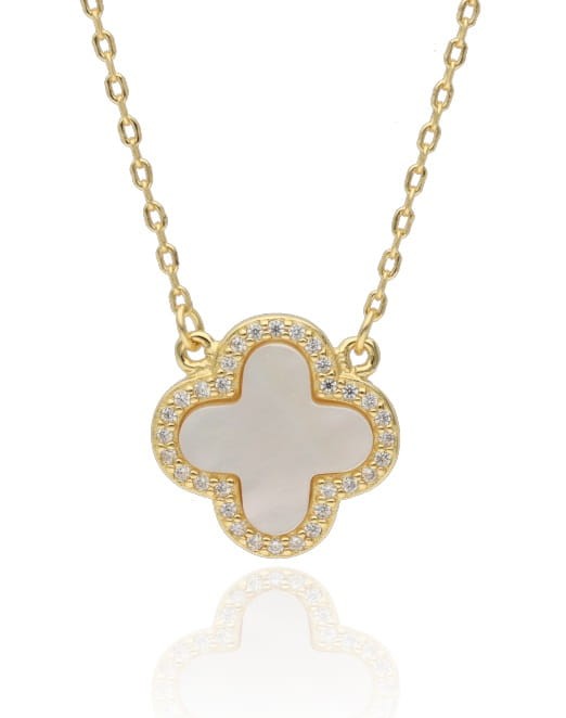 LQS2761-N-H gold plated white pearl koniczyna marokańska 14m (waga 2.8 g).jpg