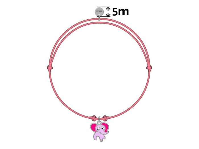 LQB0700 róż  kids słoń (waga 0.6 g).jpg