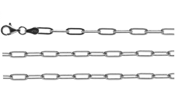 Paper Clip D_C G100 L18cm  silver plated (waga 3.9 g).jpg